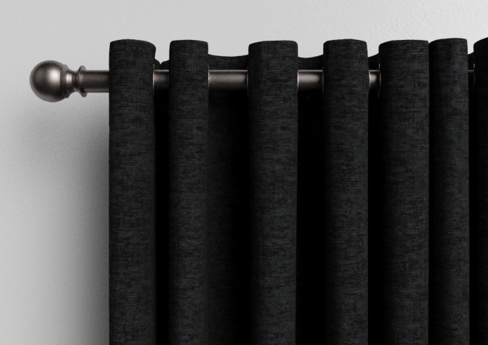 Maurice, Black - Made to Measure Curtains - Image 12